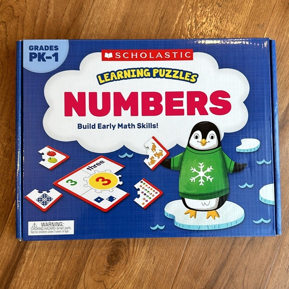 Set of 5 Scholastic Learning Mats and Puzzles - Picture 3 of 16